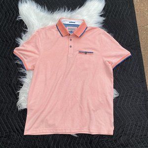 Ted Baker Habtat Soft Touch Polo Shirt Frog